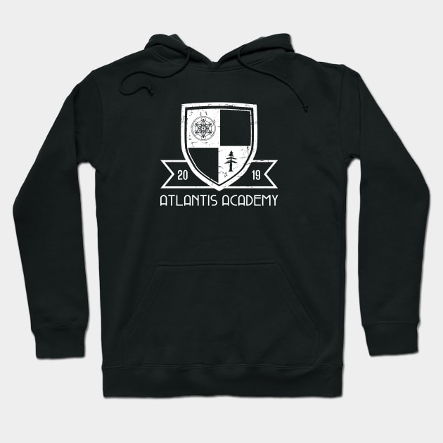 Atlantis Academy School Logo Hoodie by NatureMagick